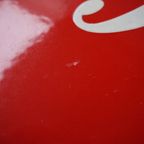 Emaille Reclamebord Coca-cola Ronde Button Van Langcat Bussum thumbnail 10