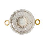 Mid-century Franse Ijsemmer Kristal Verguld 1950’s thumbnail 6