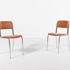 Italian Mid-century Modern Set Of 4 Chairs From 1960’s thumbnail 4