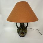 Large West Germany Ceramic Floor / Table Lamp , 1970’S thumbnail 7