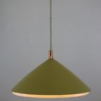 Oude Deense Plafondlamp Van Bent Karlby Voor Lyfa | Zeldzame Mid Century Modern Denemarken Lamp thumbnail 8