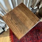 Bijzettafel Etagère Eiken Hout Vintage thumbnail 6