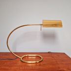 Grote Koperen Bureaulamp, Cosack Leuchten, 1970 thumbnail 3