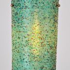 Vintage Hanglamp Polyester Sugar Tube Groen Suiker ‘60 Lamp thumbnail 8