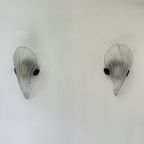 Pair Of Post Modern Shell Wall Lamps , 1980S thumbnail 9