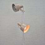Vintage Beige Vloerlamp. Spots Afzonderlijk Schakelbaar. thumbnail 10