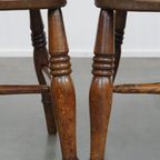 Leuke En Tijdloze Set Van 4 Antieke Engelse Windsor Stickback Chairs Uit De 19e thumbnail 19