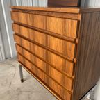Vintage Ladenkast Commode Incl. Spiegel thumbnail 7