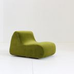 Vintage Groen Velours Fauteuil Italië , 1970S thumbnail 9
