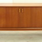 Vintage Deens Design Dressoir Sideboard Kast 'oksendrup' Midcentury thumbnail 3