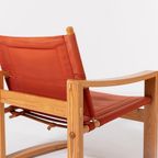 Pair Of Safari Chairs By Børge Jensen For Bernstoffsminde Møbelfabrik, 1960S thumbnail 8