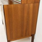 Scandinavisch Vintage Teak Fineren Boekenkast Bergnas thumbnail 10
