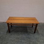Japandi Mid Century Vintage Salontafel Teakhouten Coffeetable thumbnail 15