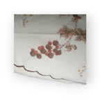 Vintage Rond Tafelkleed Bramen Struiken Beige Bruin 150 Cm thumbnail 8