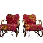 Set Van 2 Vintage Rotan Fauteuils / Eenzitjes Rohé thumbnail 7