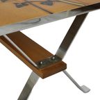 Vintage Keramische Salontafel Tegeltafel Adri Belarti Seventies Design 109Cm thumbnail 3