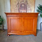 Klassiek Engels Commode, Dressoir, Wandconsole Hele Lichte Gebruikerssporen Afm. 123x52cm En 90cm Hoog. thumbnail 2