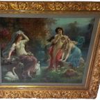 Hans Zatzka (1859-1945) Waternymphen. thumbnail 2