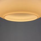 White Milk Glass Pendant Light Ah 1 By Peill and Putzler 1960 thumbnail 11