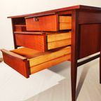 Mid Century Danish Modern Teak Desk, 1960. thumbnail 9