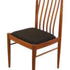 Set 4 Bramin Eetkamerstoelen Stoelen Gestoffeerd Vintage 'halgarde' thumbnail 13