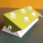Vintage Schemerlamp Op Koperen Voet, Lampje, Schemerlampje thumbnail 10