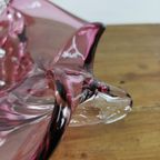 Vintage Murano Glas Schaal, Fruitschaal Glazen Serveerschaal thumbnail 9