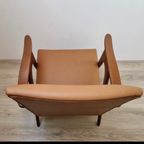 Vintage Fauteuil ‘50’60 Opnieuw Bekleed thumbnail 12