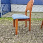 Eetkamer Set - Ole Wanscher & Schou Andersen - Bankje Met 3 Stoelen thumbnail 13
