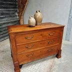 Antieke Ladekast Dressoir Commode Louis Philippe thumbnail 2