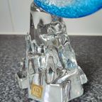 Murano Glas Sculptuur Oscar Zanetti Dolfijn Gesigneerd thumbnail 6