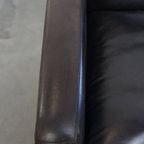 Stijlvolle, Tijdloze En Zeer Comfortabele Set Van 2 Zwart/ Grijze Schapenleren Design Fauteuils thumbnail 15