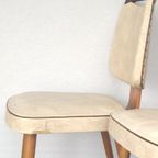 2 Vintage Eetkamerstoelen thumbnail 3