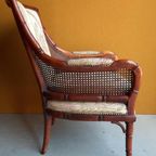 Vintage Giorgetti Design Fauteuil, Italiaans, Stoel, Webbing thumbnail 7