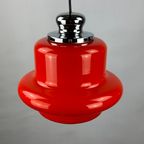 1 Of 9 Red Opaline Glass Pendant Light By Hustadt Leuchten 1960 thumbnail 10
