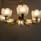 Vintage Hanglamp, Kroonluchter - Messing Jaren '70 thumbnail 10