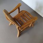 Oak Lounge Chairs 1960s thumbnail 4