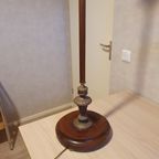 Vloerlamp - Staande Lamp - Empire Stijl - Mahonie- thumbnail 11