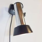 Vintage Tube Wandlamp Spot Opbouw Chrome Verstelbaar '60 thumbnail 5