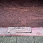 Vintage Roldeurkastje Met La En Binnenplank, 80 Cm Breed thumbnail 5