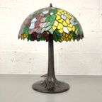 Grote Kleurrijke Tiffany Lamp thumbnail 3