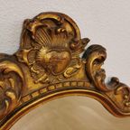 Vintage Barok Rococo Spiegel Kuifspiegel Schouwspiegel 119 thumbnail 12