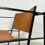 Vintage Pastoe Fm60 Fauteuil Cognac Tuigleer thumbnail 12