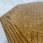 Vintage Salontafel Coffee Table Jaren 80 Hout Design thumbnail 13