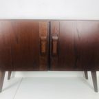 Vintage Deens Dressoir Kastje Klein thumbnail 10