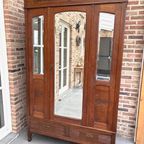 Mooie Art Nouveau Kledingkast thumbnail 10