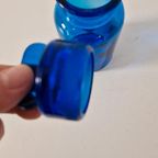 * Vintage Apothekers Pot Kobalt Blauwe Apothekers Potje thumbnail 5