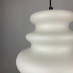 White Milk Glass Pendant Light Ah 1 By Peill And Putzler 1960 thumbnail 5