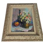 Albert Wouters - Olieverf Op Doek - Stilleven - België - 80'S thumbnail 4