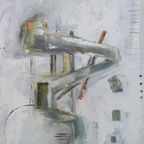 Abstract Painting By Paolo Gentilla, 1970S thumbnail 4